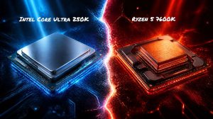 مقایسه Intel Core Ultra 5 250K  و  Ryzen 5 7600X3D